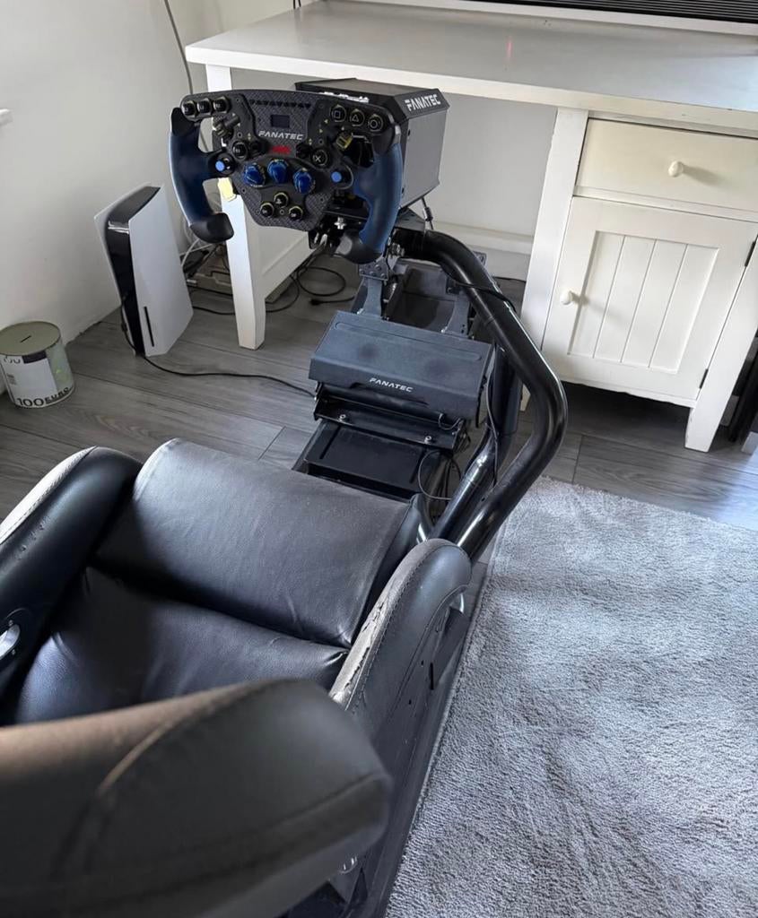 Fanatec Podium DD1 20 NM+ Pedalen + Racestoel compleet, Ophalen of Verzenden