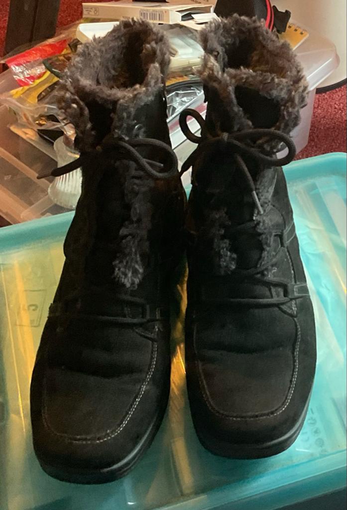 Ara schoenen maat 39, Verzenden, Gedragen, Zwart, Lage of Enkellaarzen
