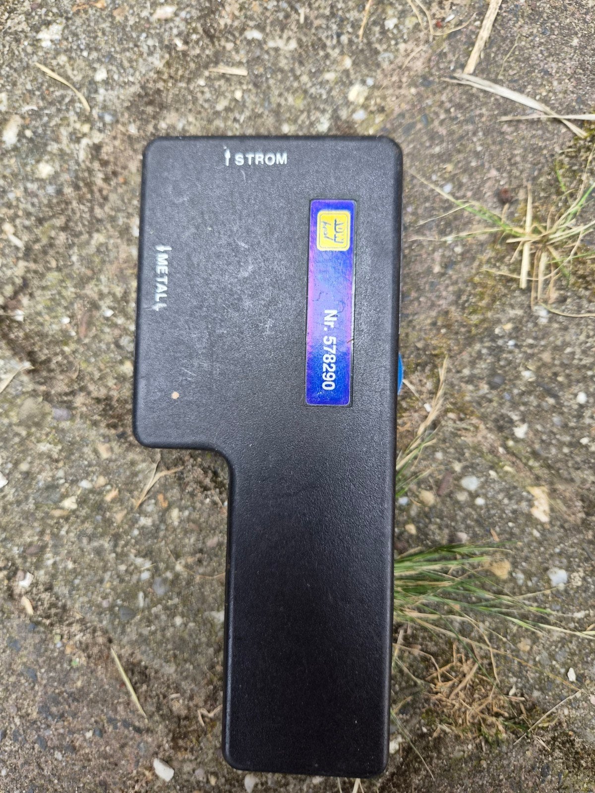 Vintage Metaaldetector - Handheld Metaalzoeker, Hobby en Vrije tijd, Metaaldetectors, Ophalen of Verzenden, Gebruikt, 30 cm of minder