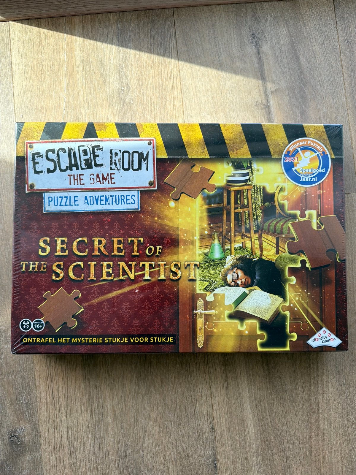 Escape Room The Game: Secret of the Scientist (Nieuw), Een of twee spelers, Ophalen, Nieuw