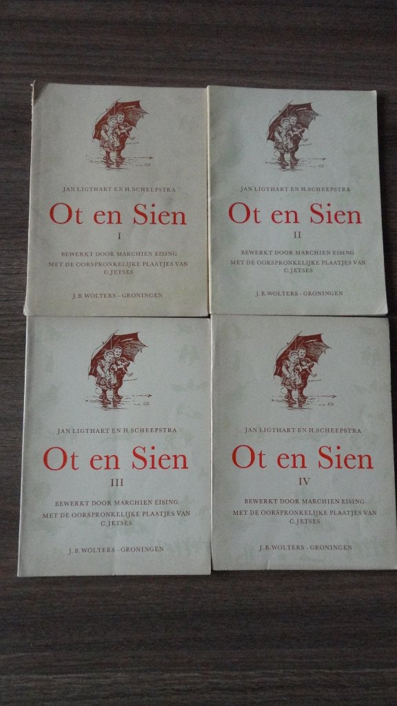Ot en Sien  boekjes 1-2-3-4, Ophalen of Verzenden, Gelezen