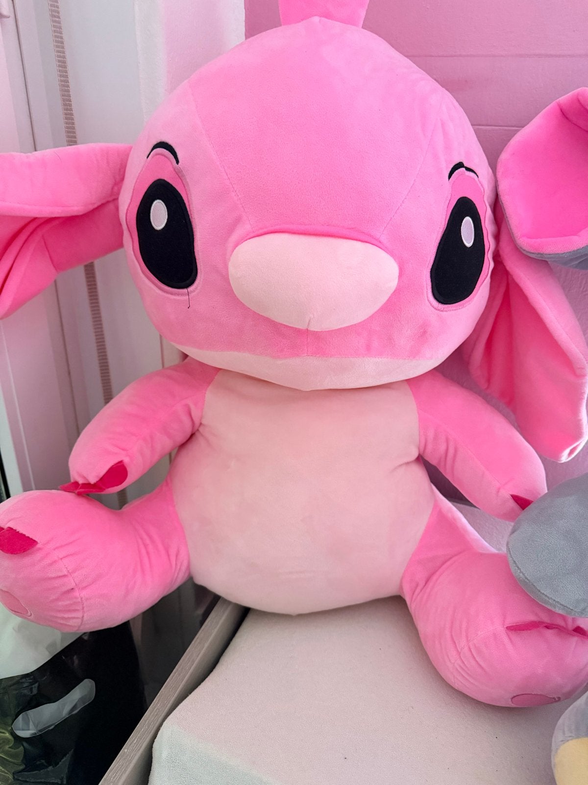 Grote Roze Angel Knuffel - Lilo & Stitch, Disney, Overige typen, Ophalen of Verzenden, Zo goed als nieuw