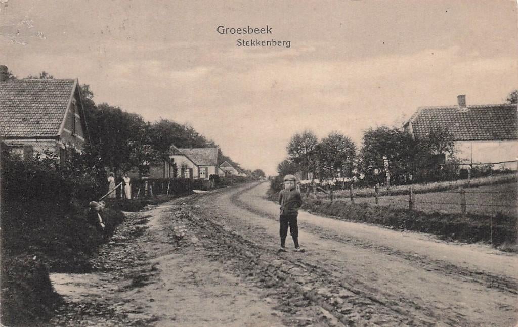 JO312 Groesbeek Stekkenberg 1924, Verzamelen, Ansichtkaarten | Nederland, Gelopen, Gelderland, 1920 tot 1940, Ophalen of Verzenden