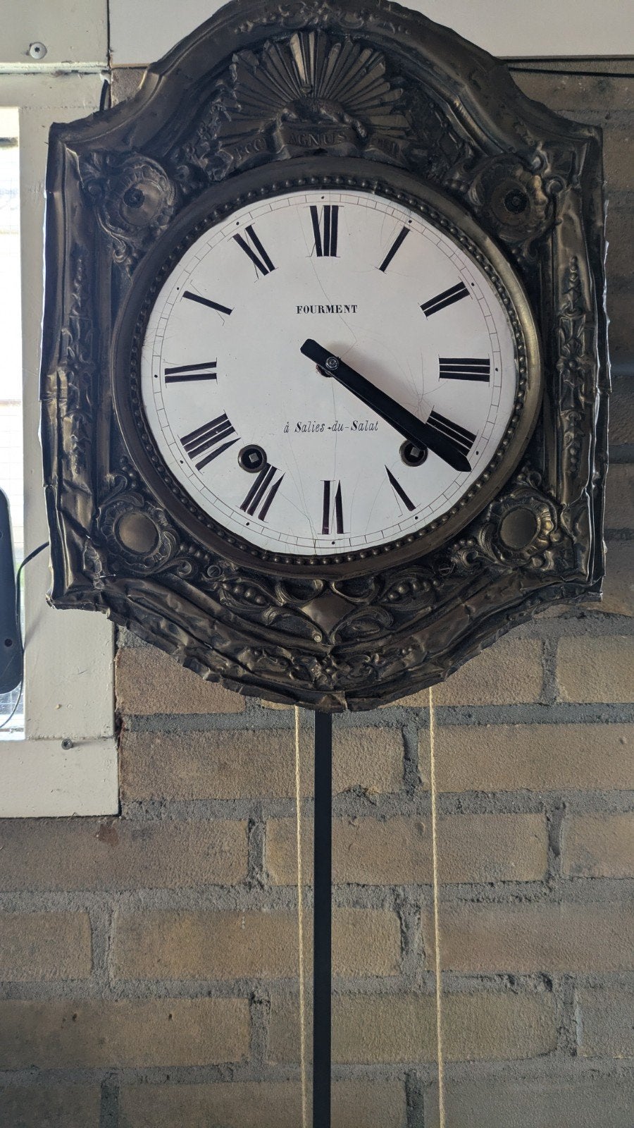Antieke comtoise klok te koop, Ophalen