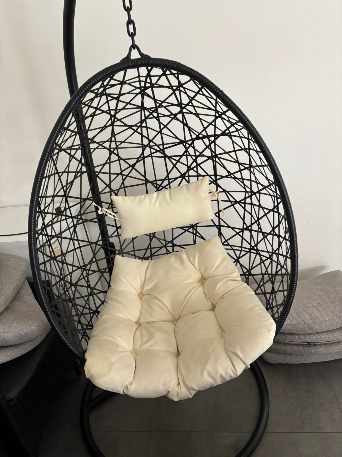 Hangstoel in zeer goede staat, Huis en Inrichting, Stoelen, Ophalen, Zo goed als nieuw, Eén