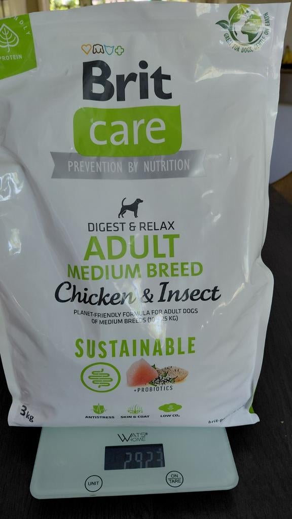 Hond: Brit Care, zak 3 kg, chicken/insects, gevoelige darmen, Ophalen, Hond