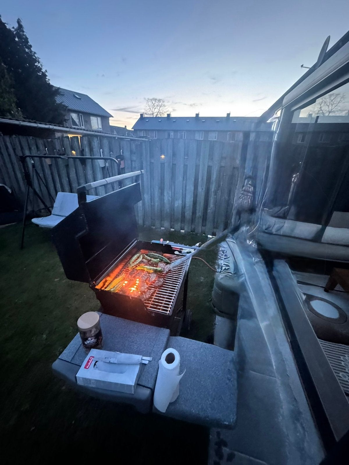 Weber Gasbarbecuw, Ophalen, Gebruikt