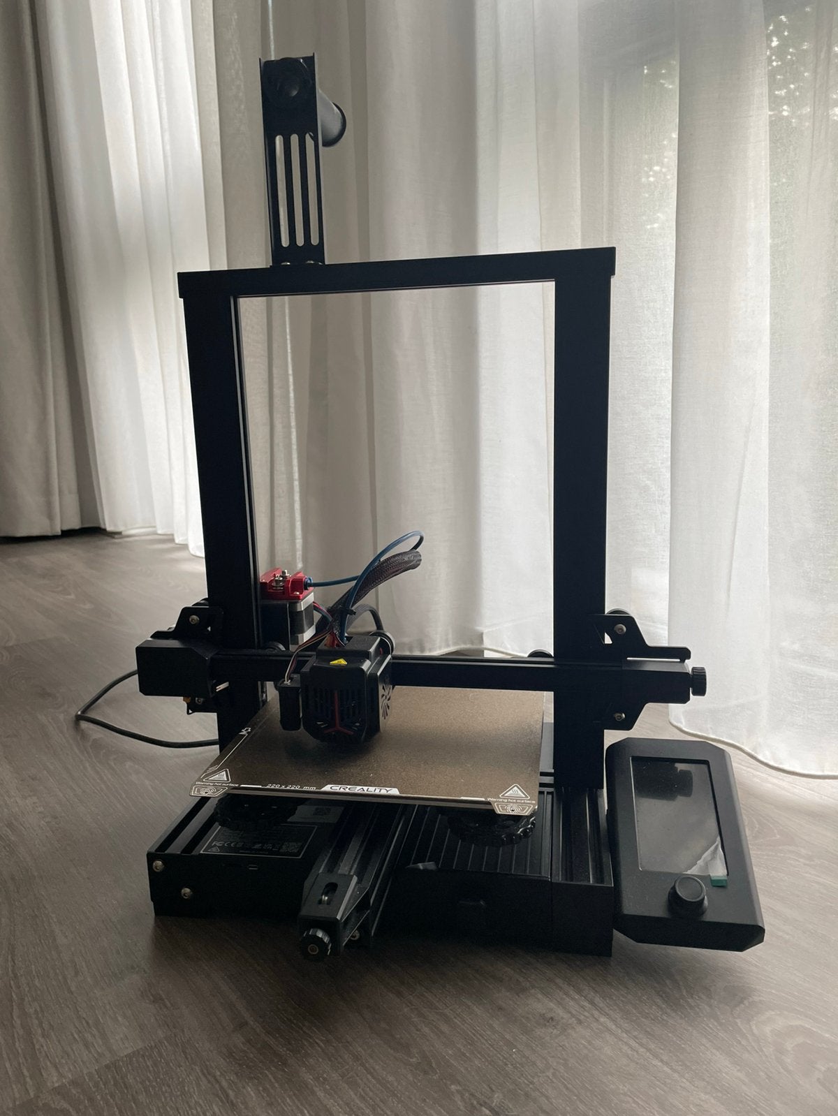Creality Ender 3 V2 Neo 3D-printer + veel extra’s, Ophalen, Zo goed als nieuw, Filament