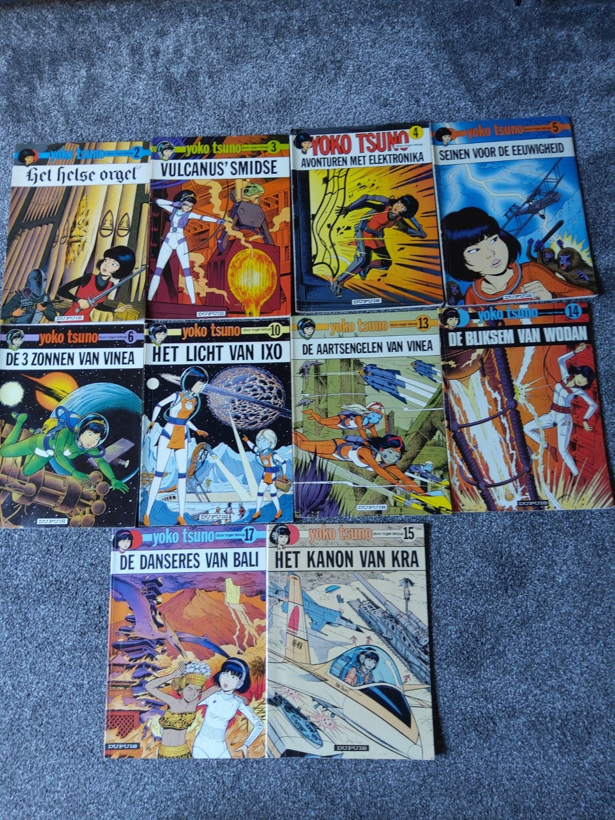 Yoko Tsuno: 10 stripboeken voor 6 euro  AFHALEN, Eén stripboek, Ophalen of Verzenden