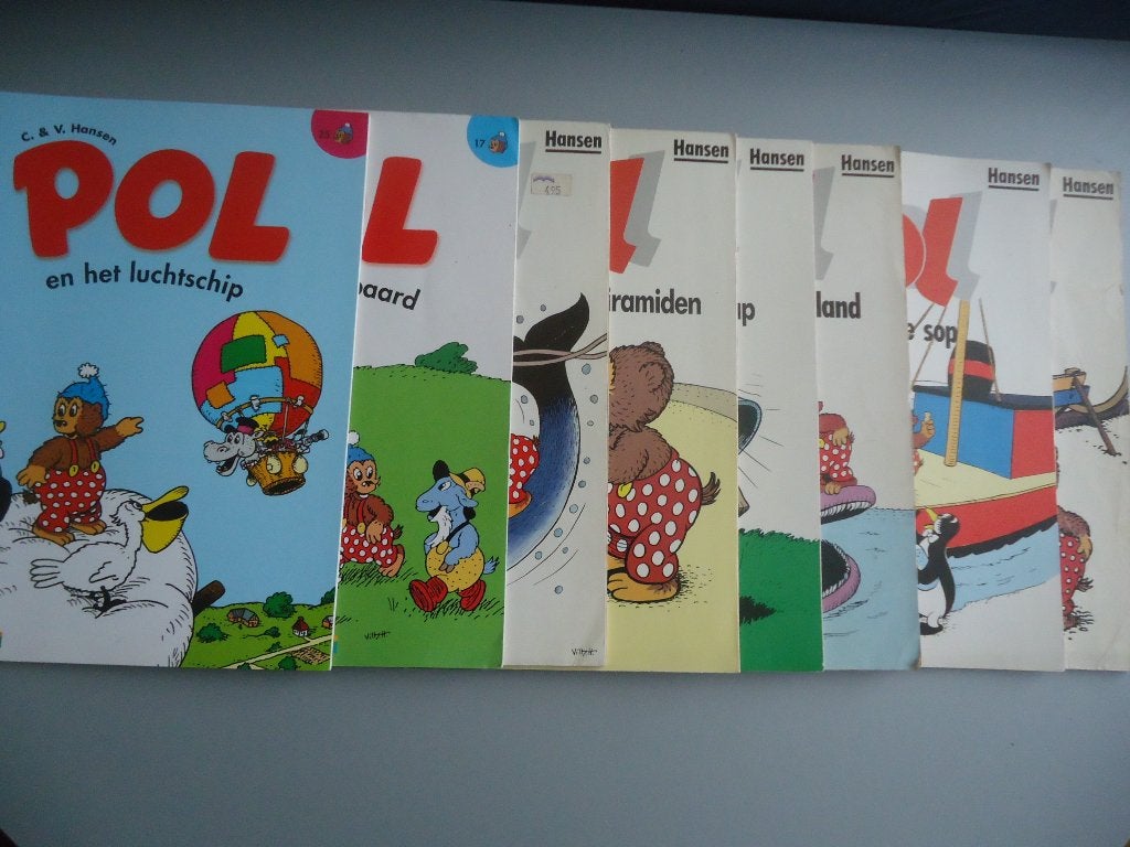pol, Meerdere stripboeken, Verzenden, Gelezen, Casterman