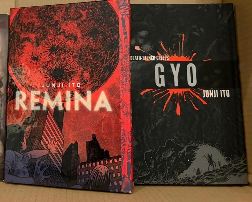 Junji Ito Remina en Gyo manga, Boeken, Verzenden, Junji Ito, Zo goed als nieuw, Japan (Manga)