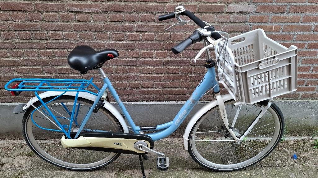 Nette stevige Cortina S1 Transsportfiets nex 7/54 cm frame, 53 tot 56 cm, Versnellingen, Zo goed als nieuw, Trommelrem