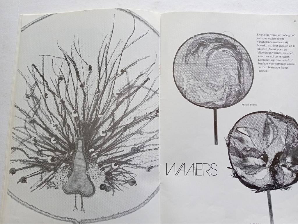 Tijdschrift Bijvoorbeeld 1974 waaiers keramiek patchwork, Boeken, Ophalen of Verzenden, Gelezen