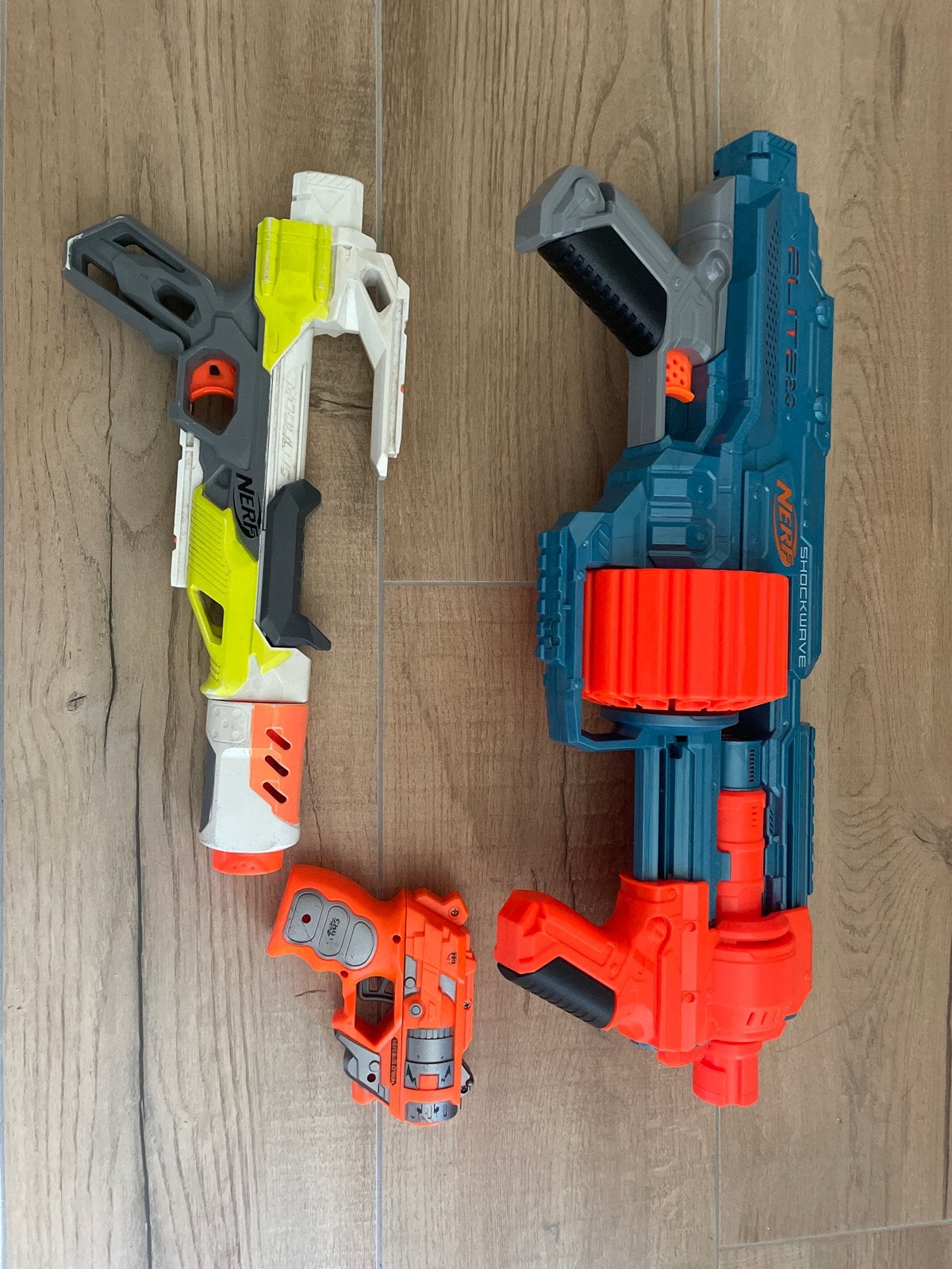 Nerf Blasters: Elite 2.0 Shockwave, Modulus, en Jolt, Ophalen, Gebruikt