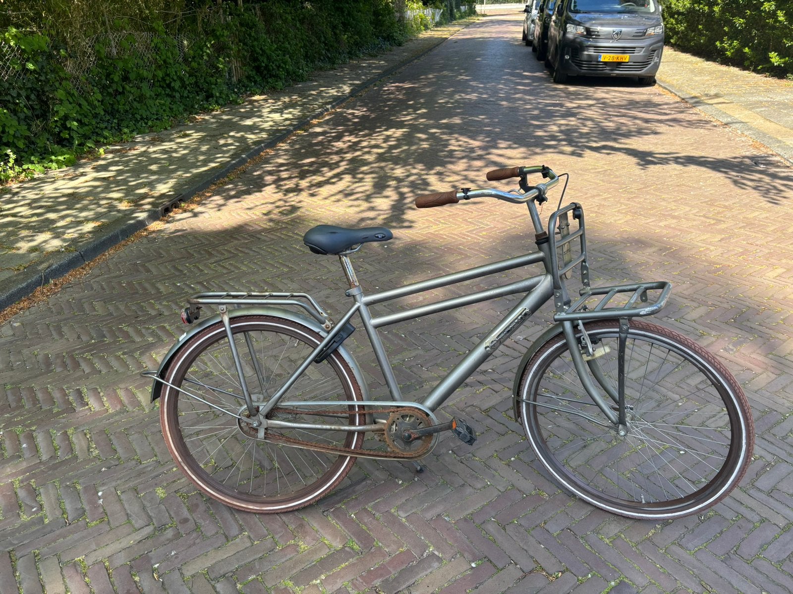 Popal Jongensfiets 26 inch banden Pedalremmen, Ophalen, Gebruikt