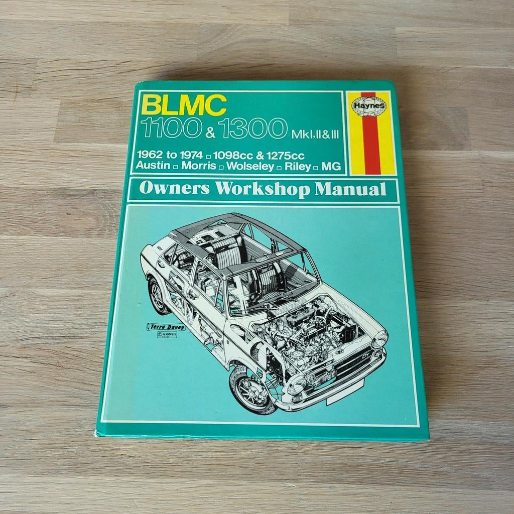 Haynes Owners Workshop Manual BLMC 1100 & 1300 (1962-1974), Boeken, Gelezen, J.H. Haynes en B.L. Chalmers-Hunt, Ophalen of Verzenden