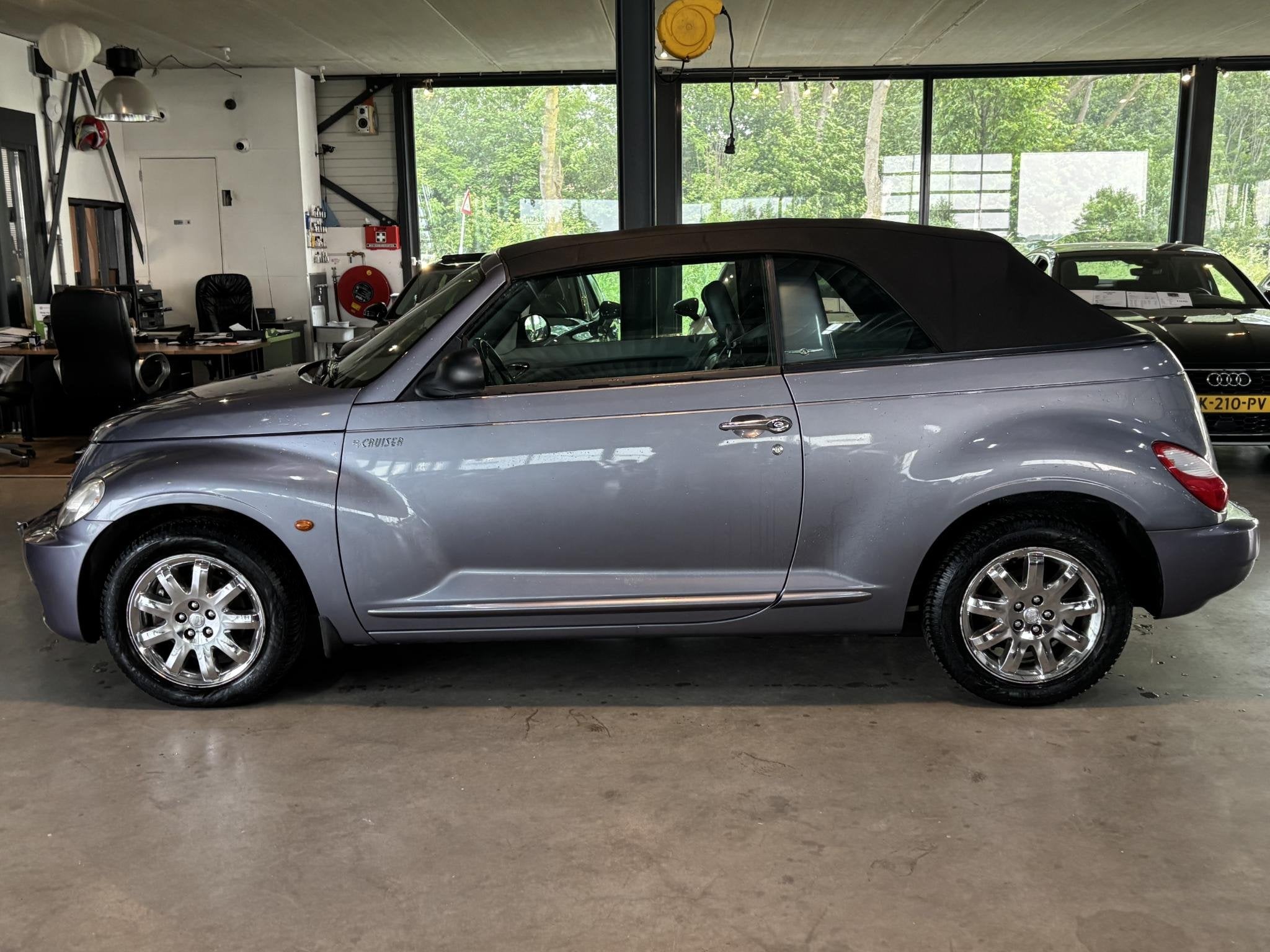 Chrysler PT Cruiser Cabrio Airco 2.4i Touring, Auto's, Chrysler, Voorwielaandrijving, 450 kg, Cabriolet, 4 stoelen