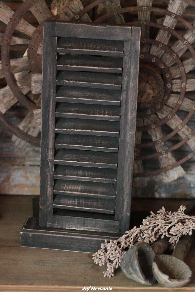 Luik 'antique black' L of XL, Www.jufbrocante.nl, Www.jufbrocante.nl, Nieuw, Ophalen of Verzenden