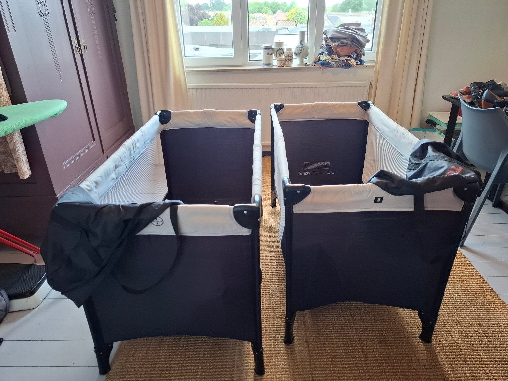 1 kinderbedje/campingbedje, Kinderen en Baby's, Ophalen, Zo goed als nieuw, Minder dan 140 cm, Matras