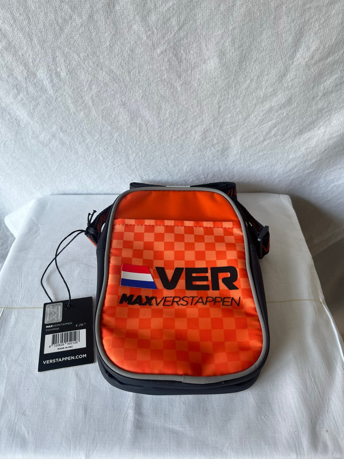 Max Verstappen Travelbag - Nieuw met label, Ophalen of Verzenden, Nieuw, Oranje, Overige merken