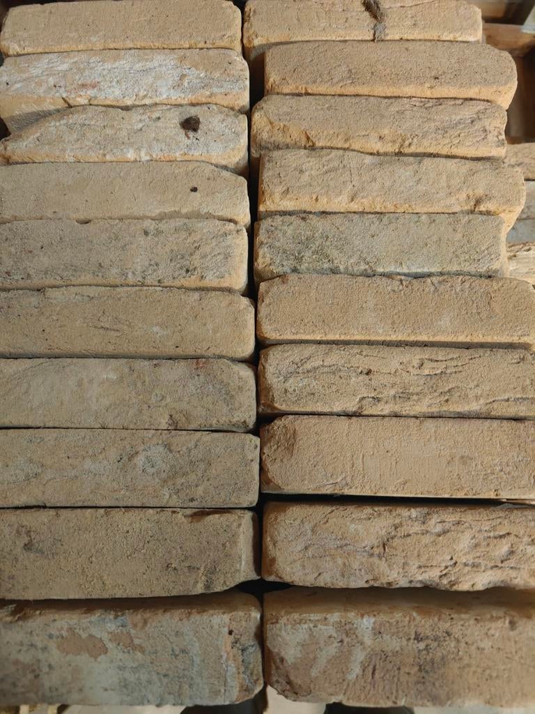 Friese geel look metselstenen 190x47mm, Ophalen of Verzenden, Bakstenen