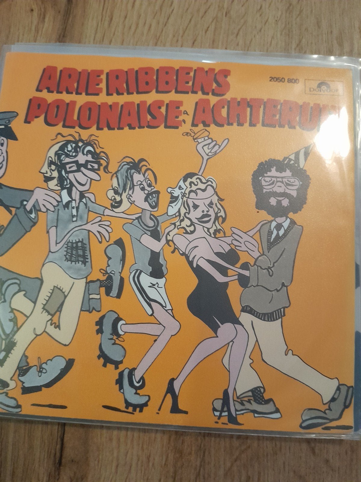 arie ribbens 7inch polonaise achteruit, Cd's en Dvd's, Ophalen of Verzenden