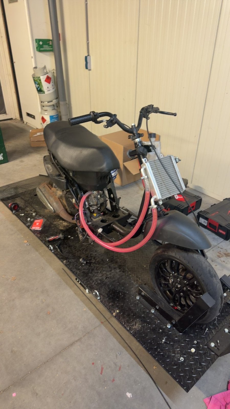 Piaggio Hexagon 172 blok, Ophalen, Zo goed als nieuw, Tweetakt
