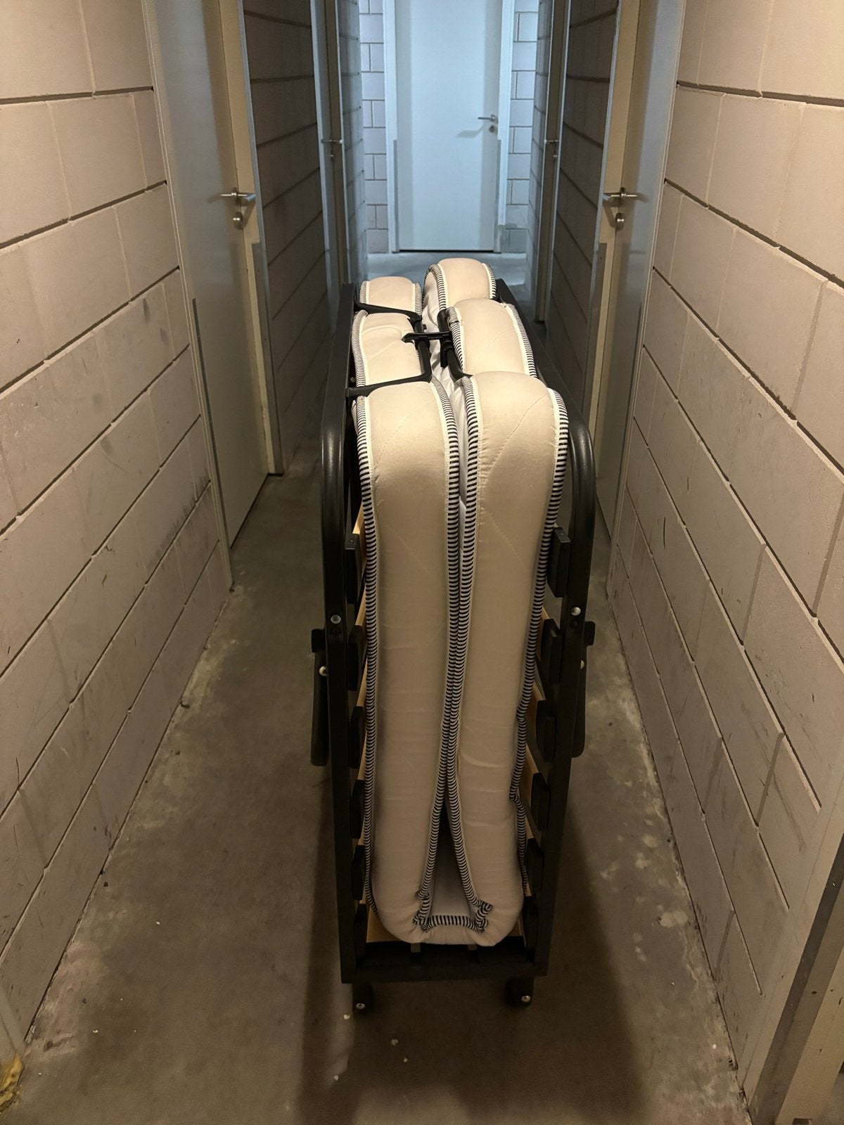 Inklapbaar logeerbed Beter Bed (90x200), Ophalen, Gebruikt, 90 cm, Eenpersoons
