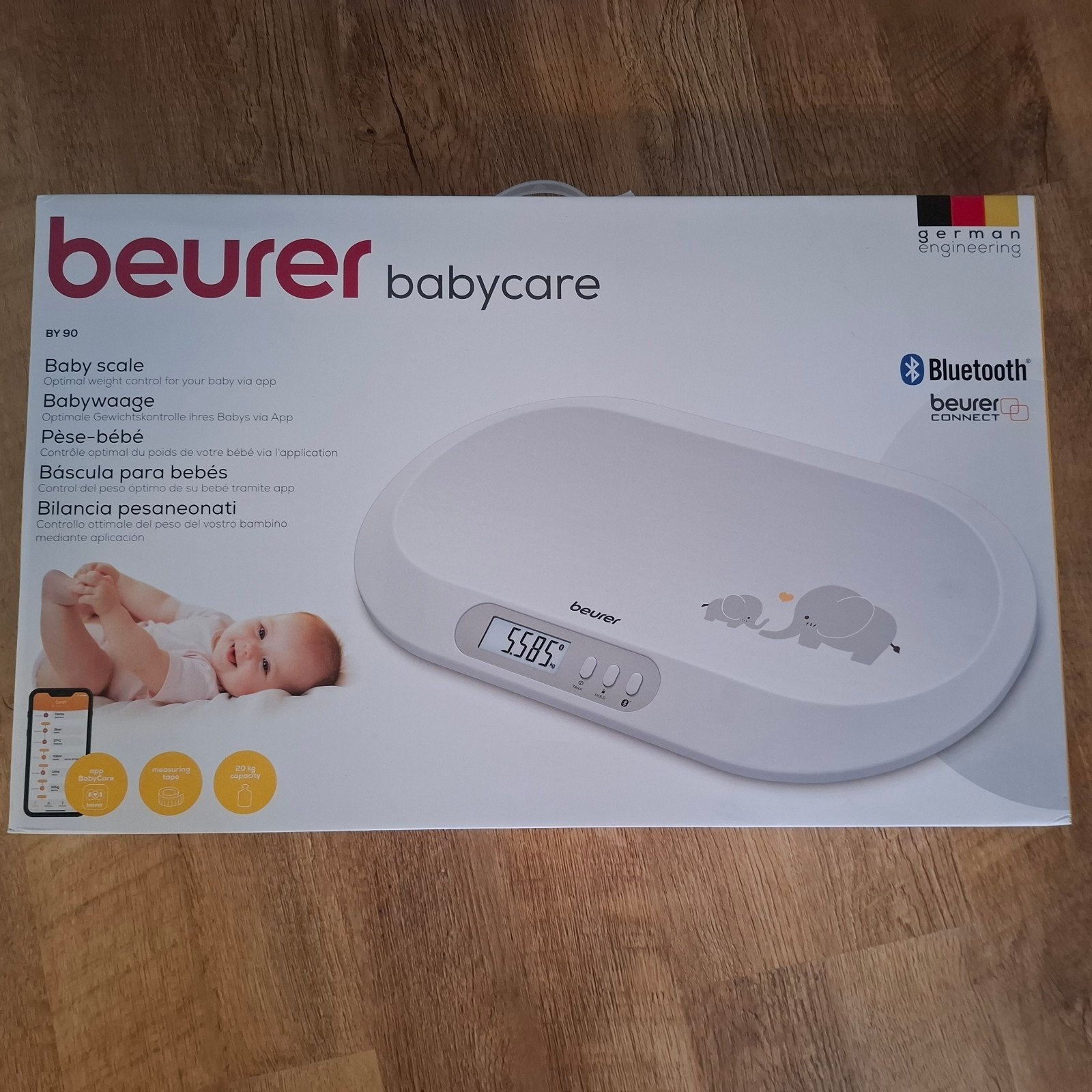 Beurer BY 90 Baby Scale, Ophalen, Zo goed als nieuw, Overige typen, Overige merken
