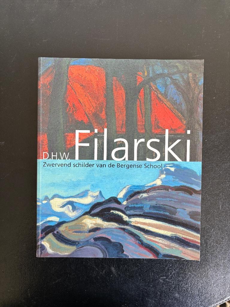 D. H. W. Filarski, zwervend schilder van de Bergense School, Ophalen of Verzenden, Zo goed als nieuw, Schilder- en Tekenkunst