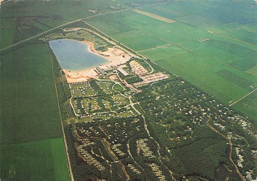 Sporthuis Centrum Het Meerdal, America, Ophalen of Verzenden, 1960 tot 1980, Gelopen, Limburg