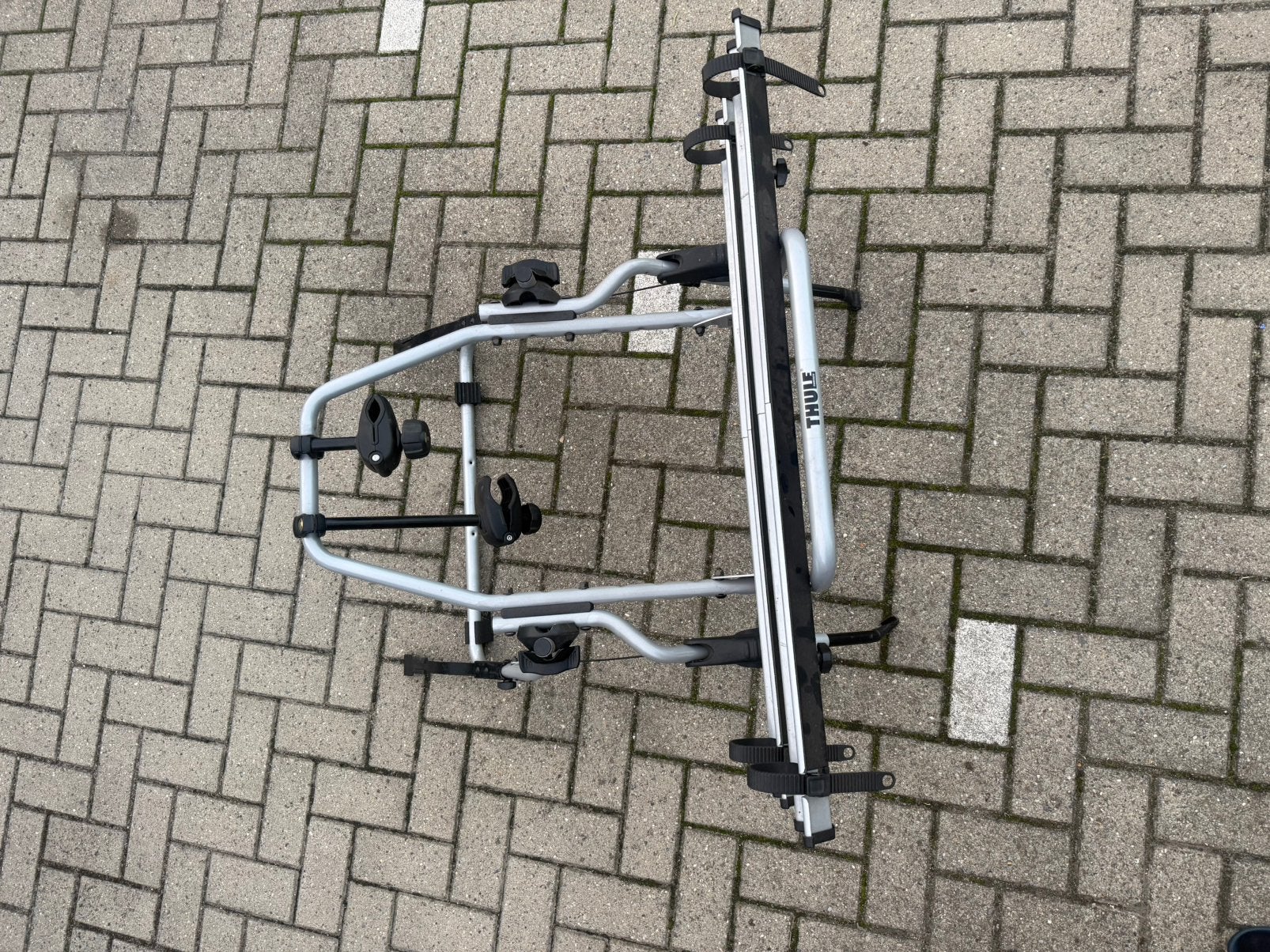 Fietsdrager thule 9105, Ophalen, 2 fietsen, Zo goed als nieuw, Achterklepdrager