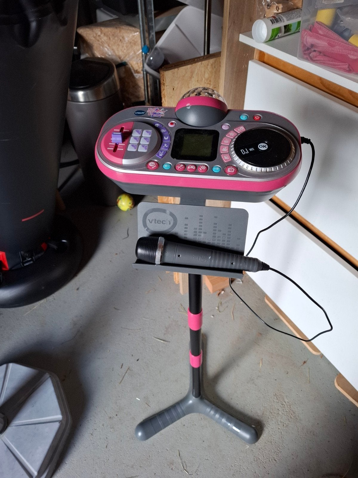 VTech Kidizoom Superstar DJ Studio met microfoon, Kinderen en Baby's, Speelgoed | Vtech, Gebruikt, 6 jaar of ouder, Ophalen