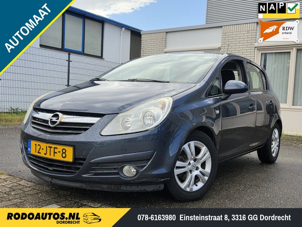 Opel Corsa 1.4-16V Enjoy Automaat Airco Nw APK ✅, Automaat, 15 km/l, Gebruikt, 4 cilinders