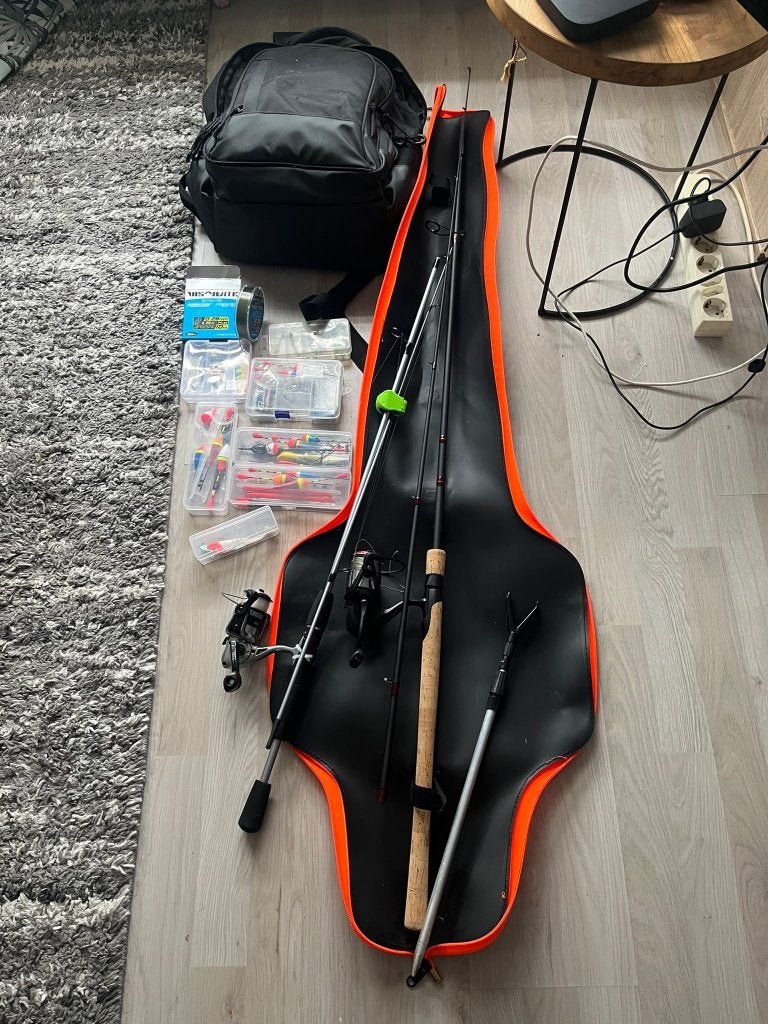 vishengel, Ophalen, Gebruikt, Werphengel