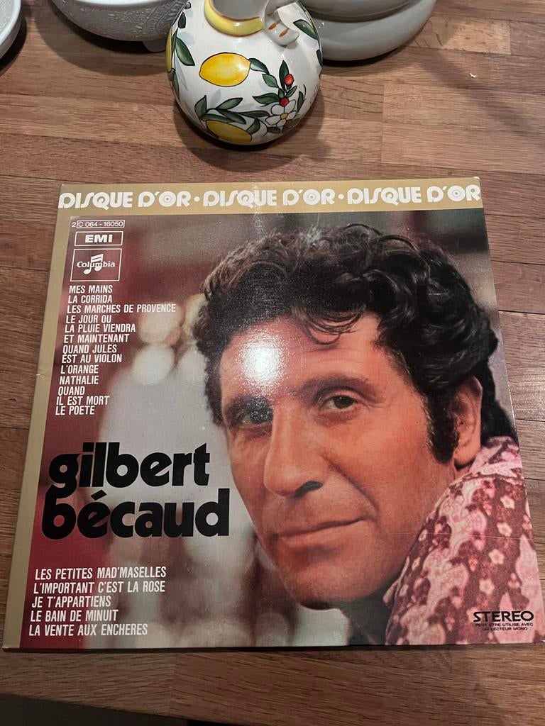 Gilbert Bécaud - Disque D'Or LP (EMI Columbia), Verzenden, Gebruikt