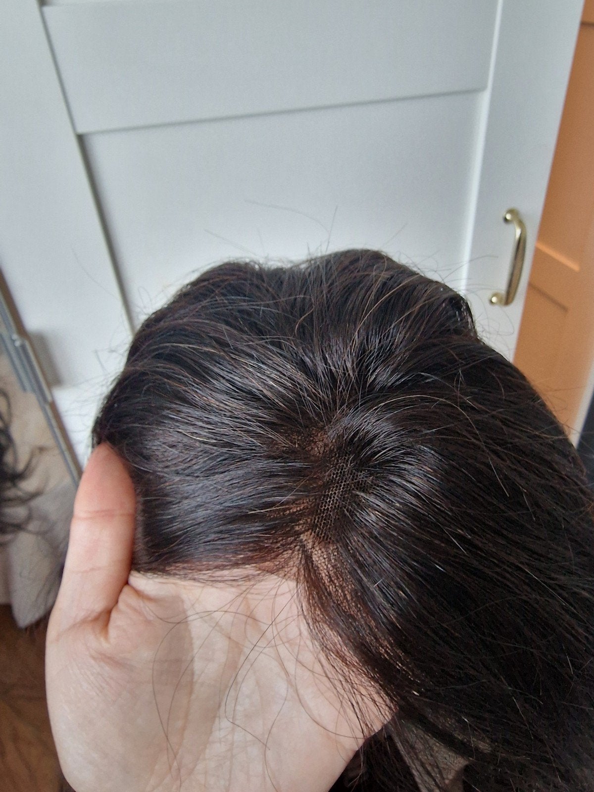 pruik echt haar, Ophalen of Verzenden, Nieuw, Pruik of Haarverlenging