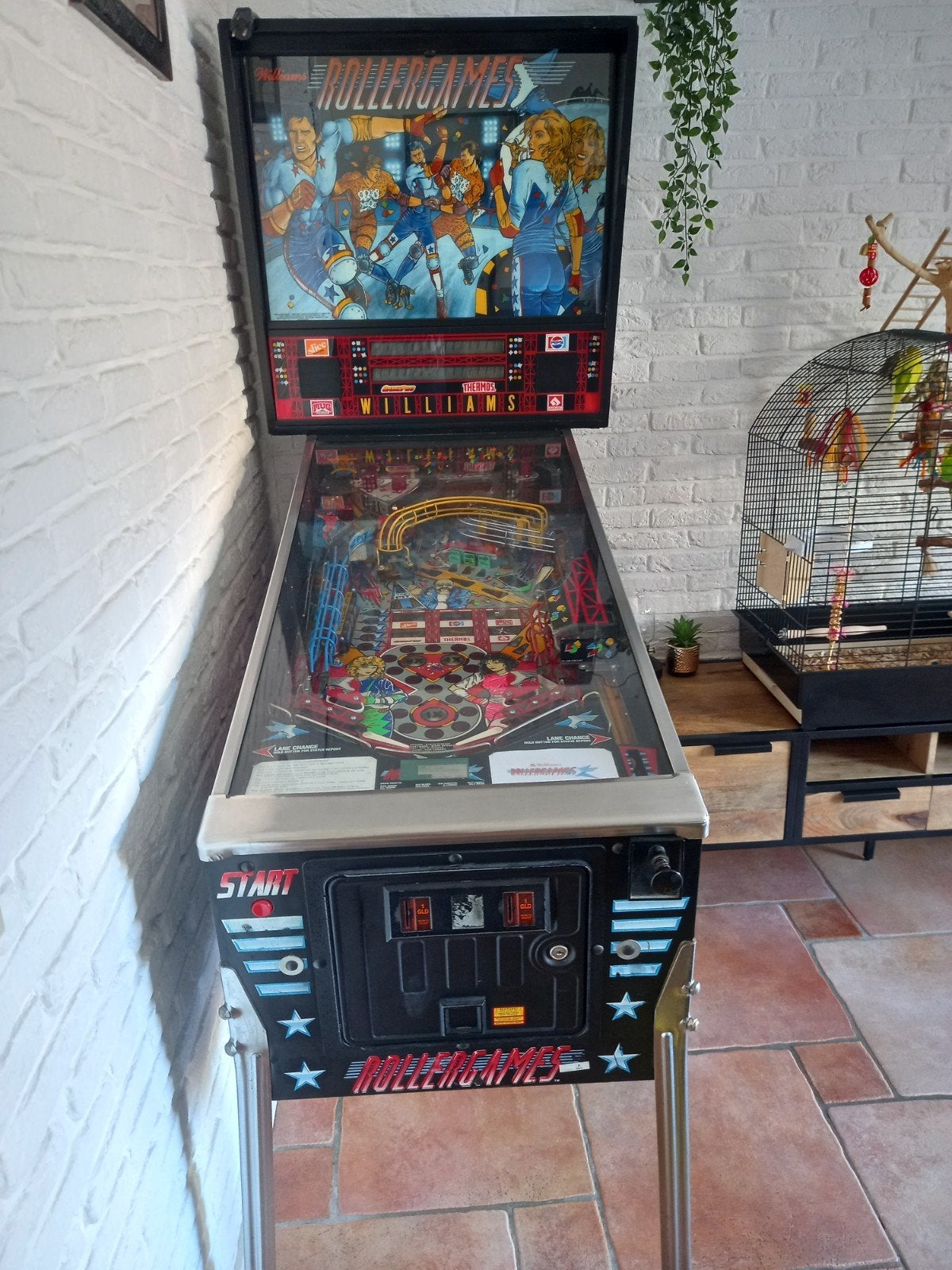 Flipperkast Roller Games, Ophalen, Gebruikt, Flipperkast, Williams