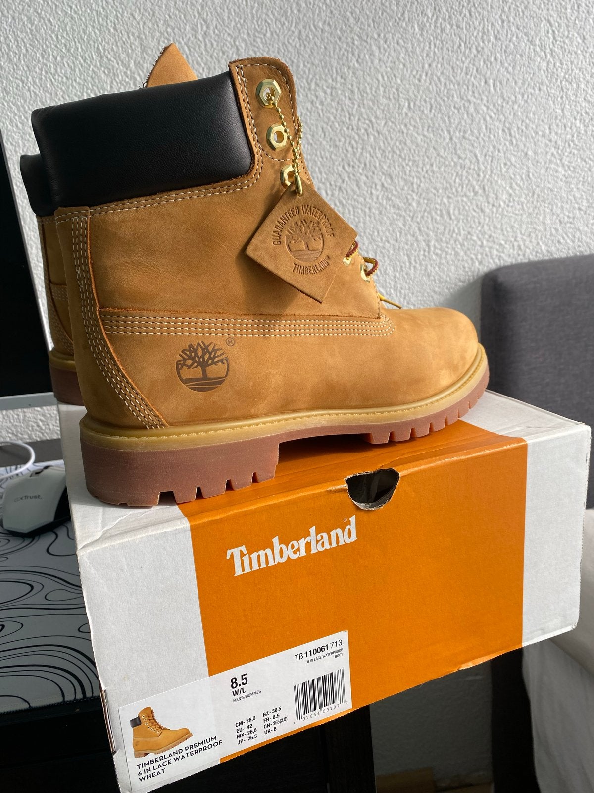 Nieuwe Timberland Premium Waterproof Boots - Maat 42.5, Kleding | Dames, Verzenden, Nieuw, Bruin, Lage of Enkellaarzen