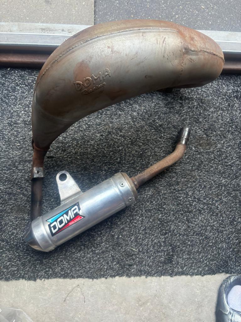 Te koop doma uitlaat voor ktm/ gas gas 85 cc 2018 /2024, Ophalen, Zo goed als nieuw