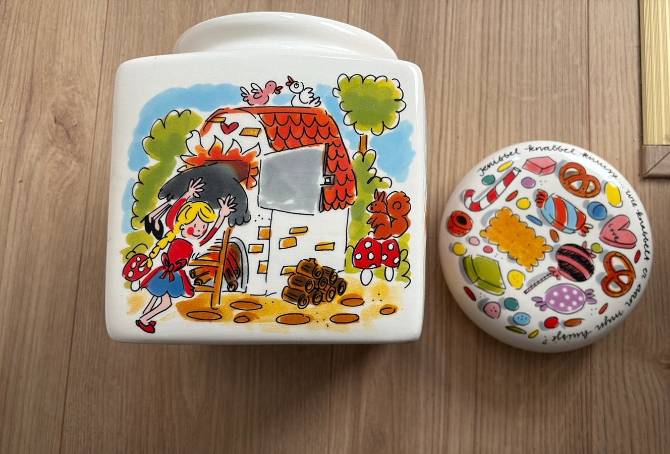 Voorraadpot Blond Amsterdam Efteling (Hans & Grietje), Ophalen, Zo goed als nieuw, Beeldje of Poppetje
