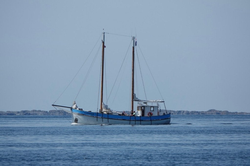 Klassieke zeilkotter Liarholm - zeilboot/wonen op het water, Ophalen, Overige merken, Gebruikt, Binnenboordmotor