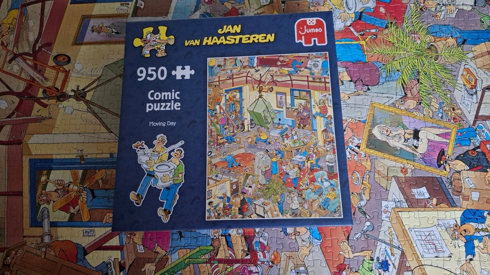 Jan van Haasteren legpuzzels, Ophalen, 500 t/m 1500 stukjes, Zo goed als nieuw, Legpuzzel