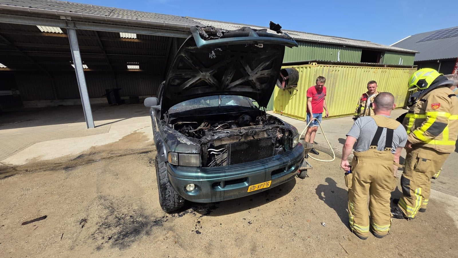 Dodge ram, brandschade, motor deffect, onderdelen, Ophalen of Verzenden, Dodge