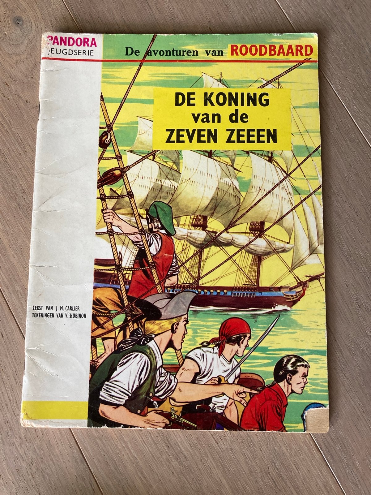 De Avonturen van Roodbaard: De Koning van de Zeven Zeeën, Boeken, Stripboeken, Ophalen of Verzenden, Gelezen