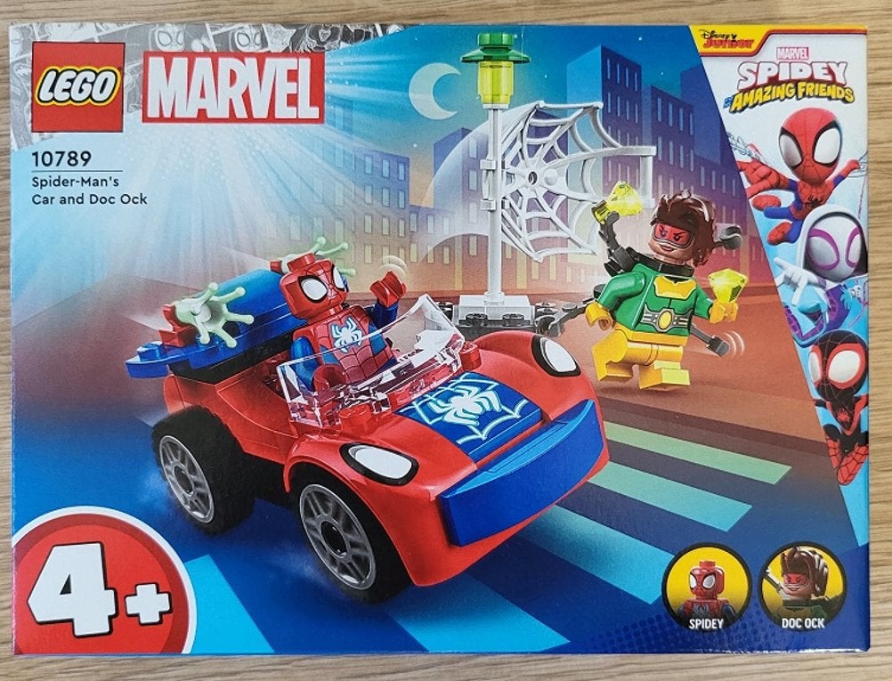 LEGO Marvel Spider-Man's auto en Doc Ock 10789 NIEUW, Marvel, Nieuw, Ophalen of Verzenden, Complete set