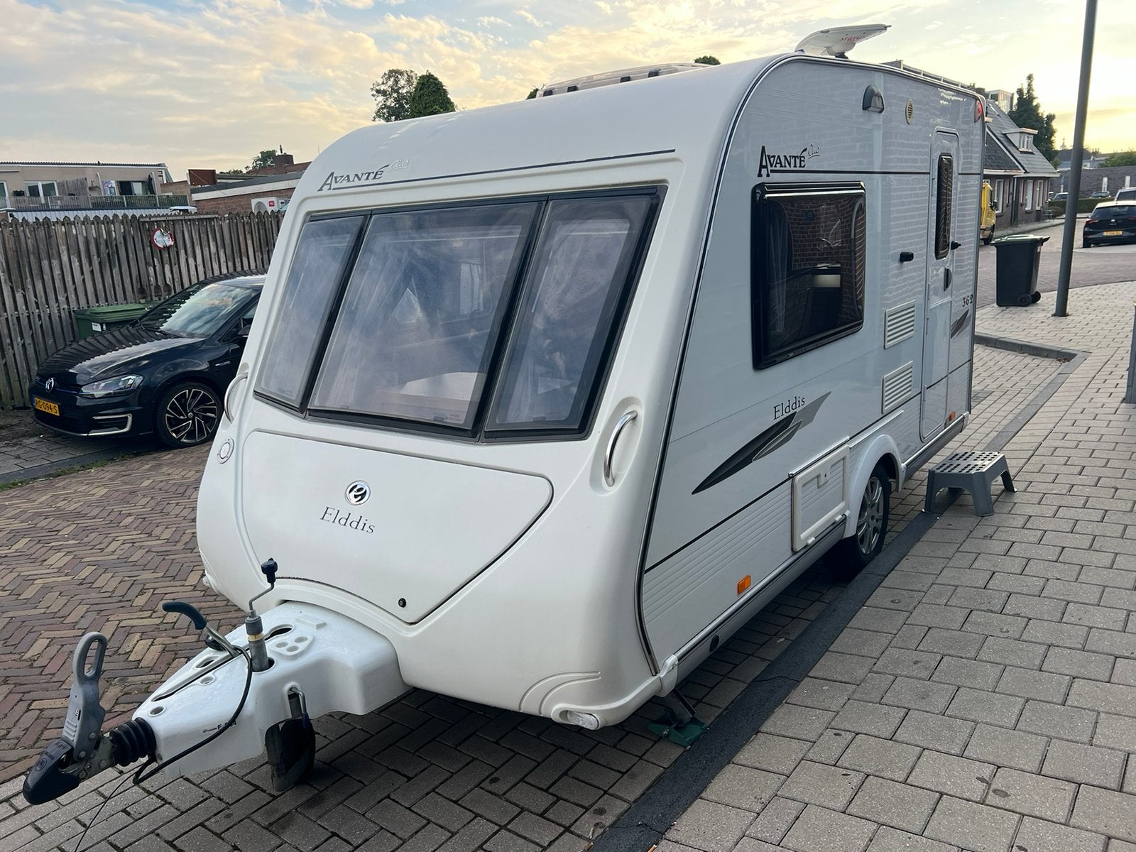Carvan Avante Eddis Club nette staat nieuw model met mover, Elddis, Rondzit, Bedrijf, 750 - 1000 kg