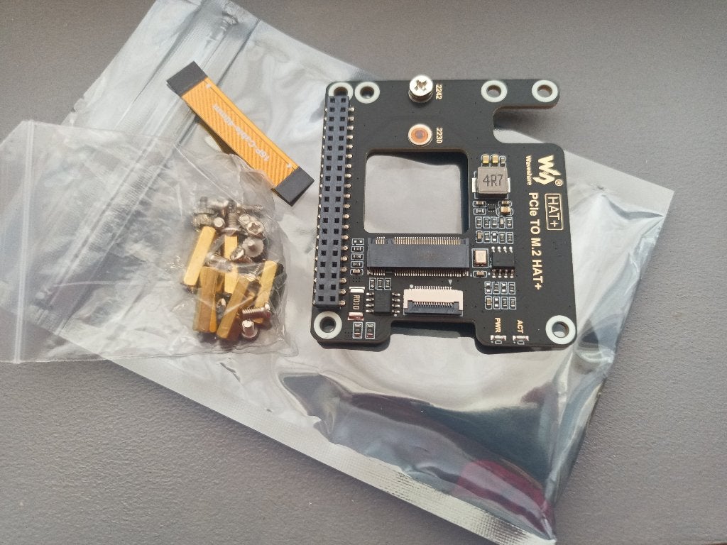Raspberry PI5 SSD -Hat, Computers en Software, Moederborden, Verzenden, Pcie, DDR4, Nieuw