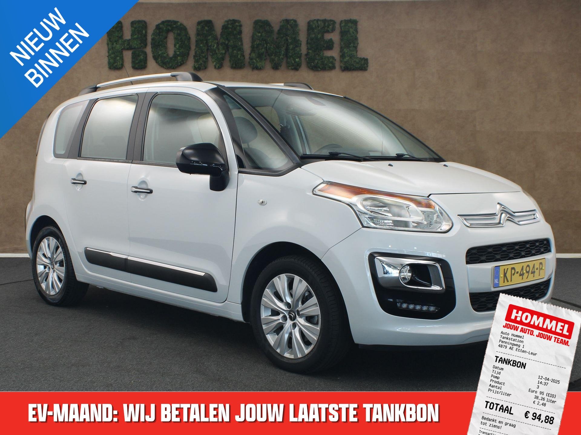 Citroen C3 Picasso 1.2 PureTech Feel Edition - ORIGINEEL NED, Voorwielaandrijving, Gebruikt, Euro 6, 1199 cc