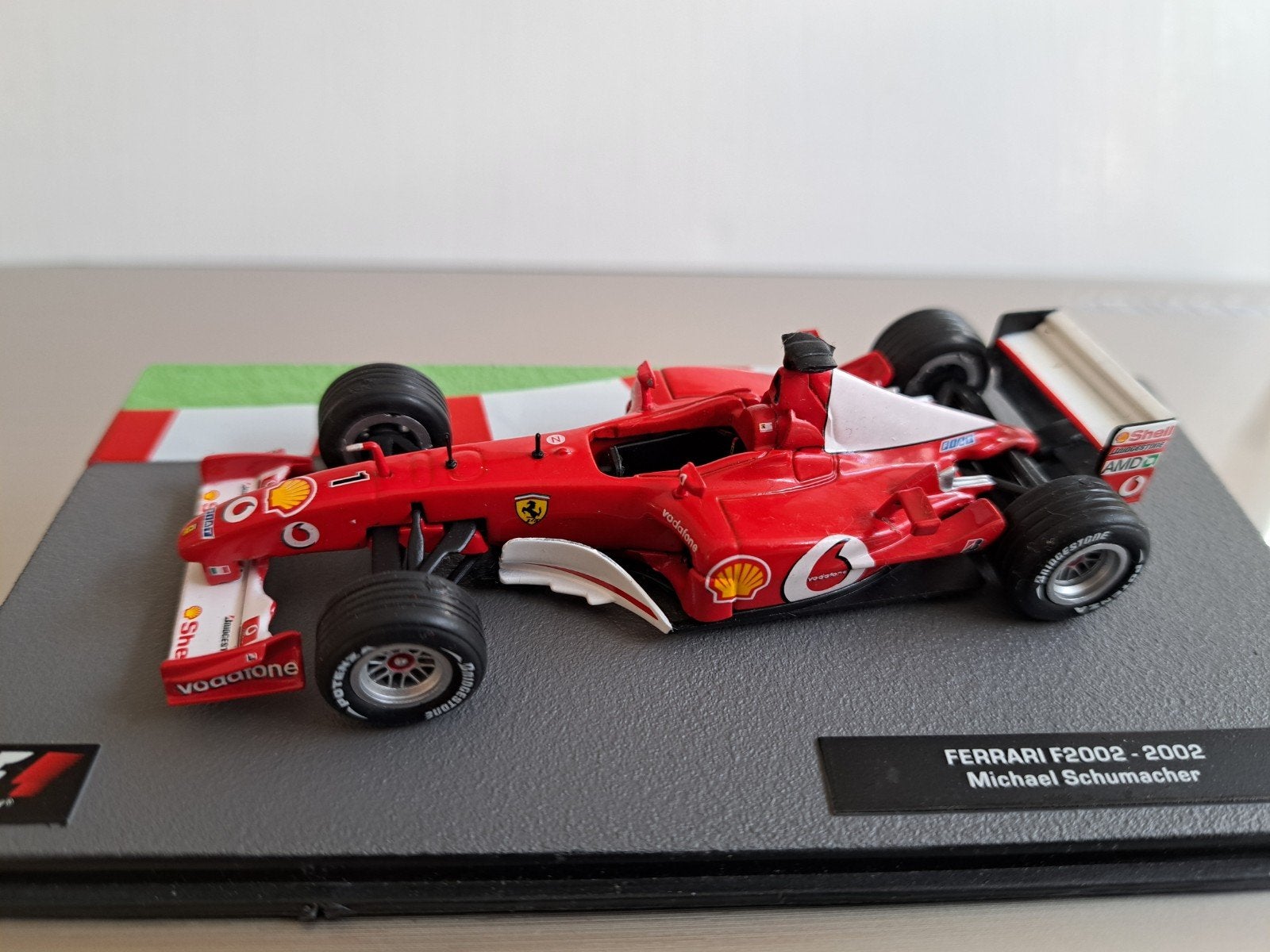 Ferrari F2002, F1, Michael Schumacher 1:43, nieuw, Ophalen of Verzenden, Nieuw, Auto, Overige merken